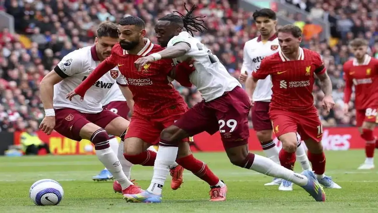 موعد مباراة ليفربول ضد وست هام والقنوات الناقلة في الدوري الإنجليزي